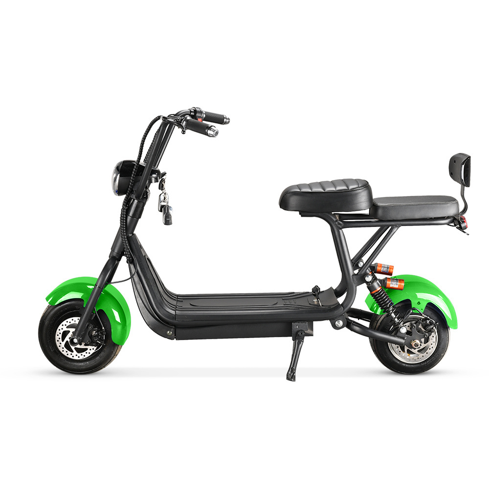 HJ-MINI-1   800W mobility electric scooter all terrain iron 6inch  tires 40 degree city coco motor harley