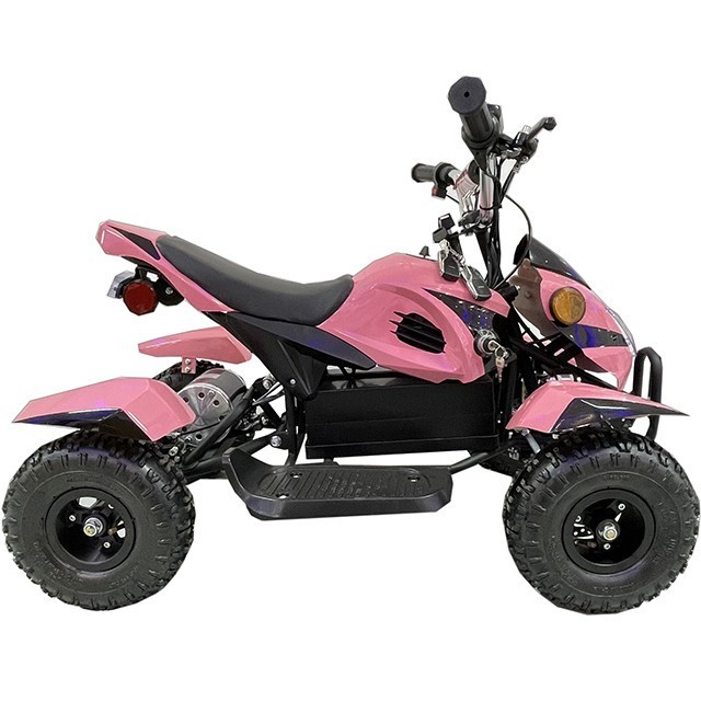 HJ-YED500 Pink quad bikes for children kid 36V/300W motor power ATV