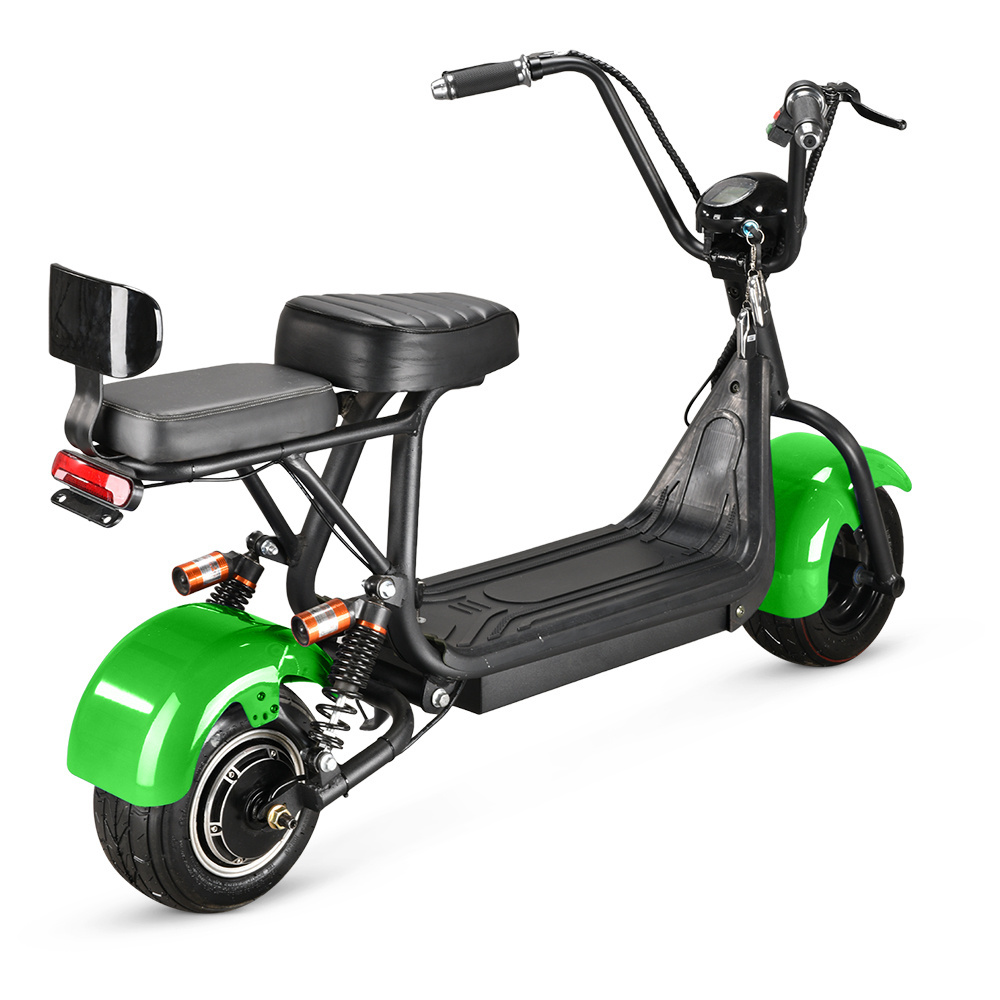 HJ-MINI-1   800W mobility electric scooter all terrain iron 6inch  tires 40 degree city coco motor harley