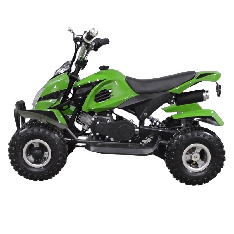 HJ-A14 popular 49cc 2 stroke mini atvs quad kids gas powered atv 50cc cheap chinese atv quad for adults