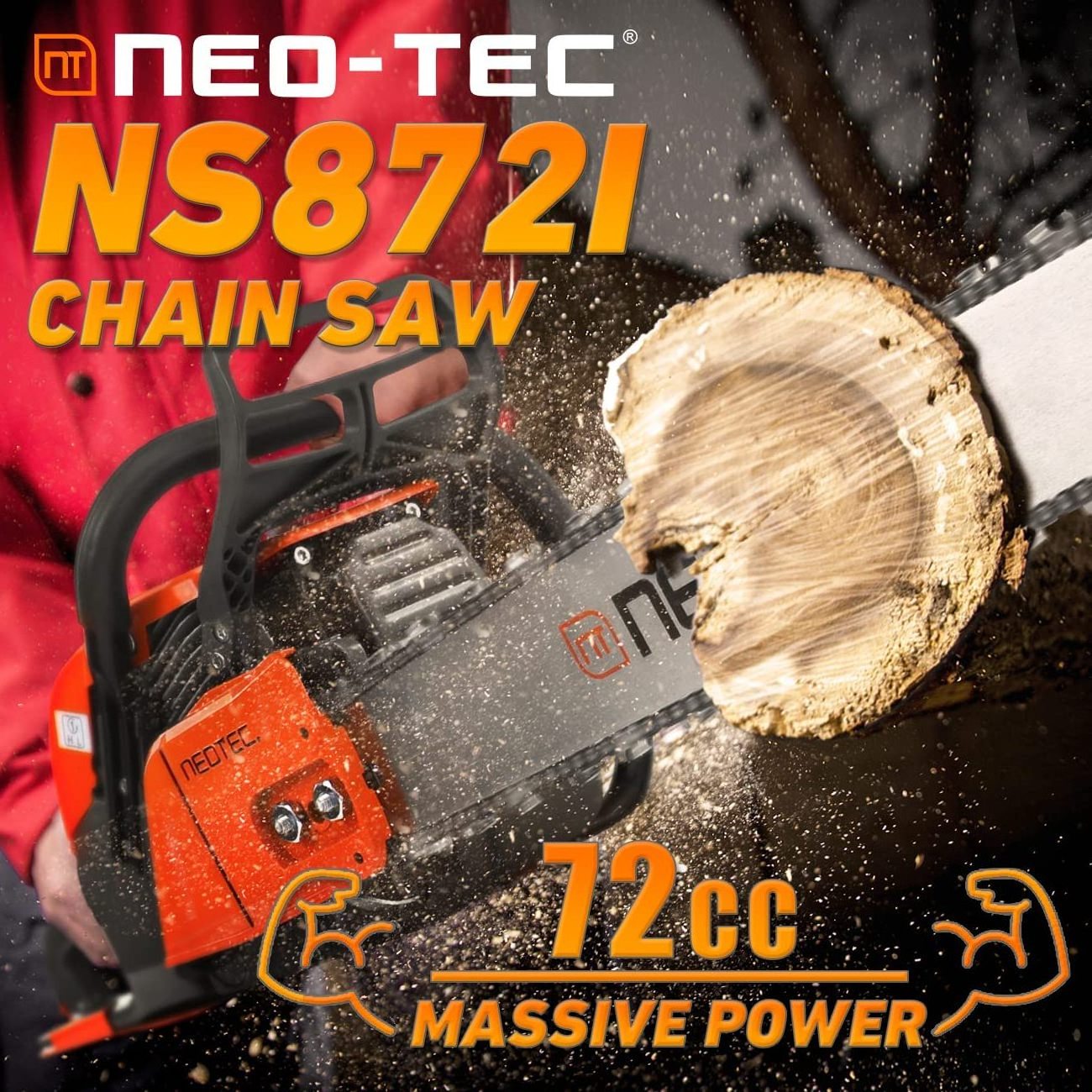 High Quality 72cc Gas Chainsaw For Wood Cutting ST Ms380 038 Ms381 Neotec Gasoline Chain Saw