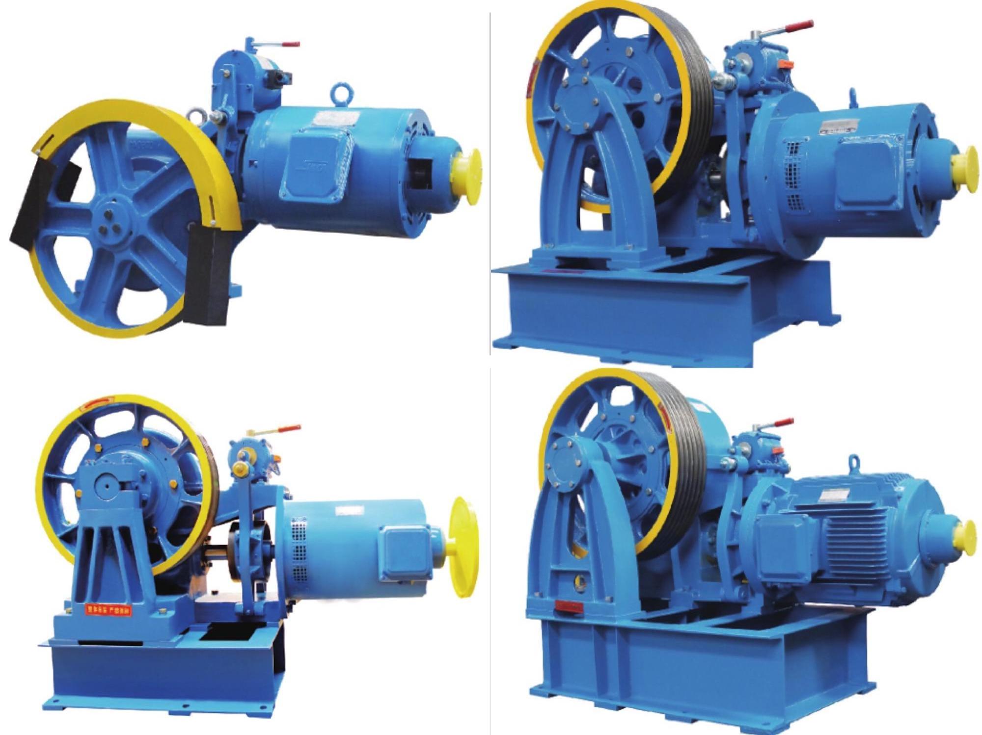 High Quality Lift Manufacturers Elevator Traction Motor Gearless Machine for Elevator