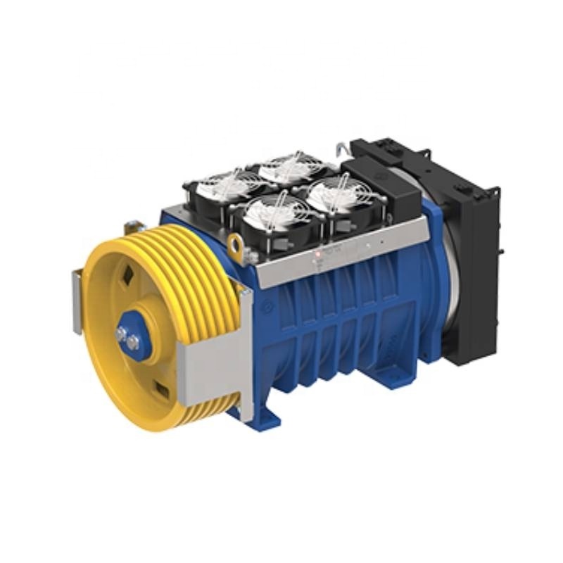 Italy MONTANARI AC Elevator Motors Gearless Traction Machine MGV25L For 7.5/11/15 KW for Elevators