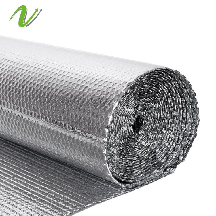 Flexible Aluminum Foil PE Bubble Heat Insulation Material Easu to Install Sheet/ Roll Roof /Wall/ Floor/Attic Insulation