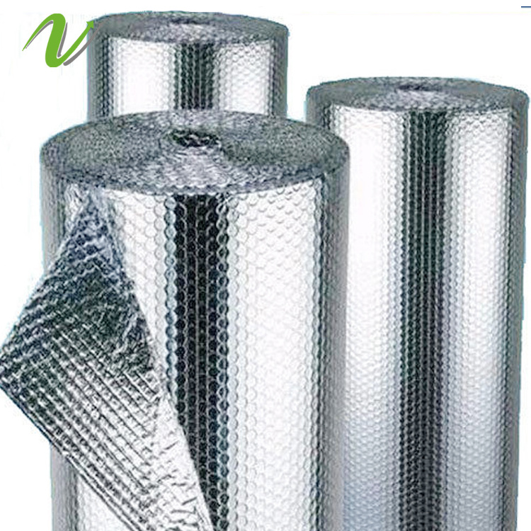 Flexible Aluminum Foil PE Bubble Heat Insulation Material Easu to Install Sheet/ Roll Roof /Wall/ Floor/Attic Insulation