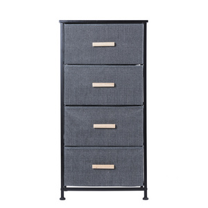 Storage Organizer Cabinet Home Multifunction Display Racks Storage Holders Four Drawer Fabric Dresser Tower