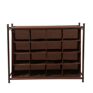 Home Living Room Cabinets Shoe Organizer Storage With Dividers Detachable Folding Shoe Rack