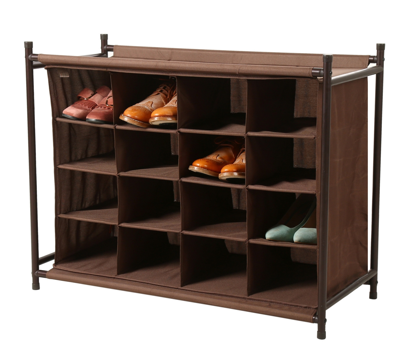 Home Living Room Cabinets Shoe Organizer Storage With Dividers Detachable Folding Shoe Rack