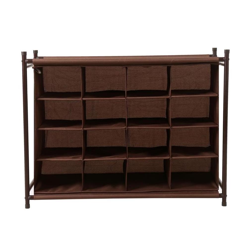 Organizer Living Room Stackable Storage Home Cabinet Foldable Standing Shoe Rack