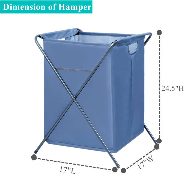 foldable hamper toy storage collapsible laundry bags & baskets