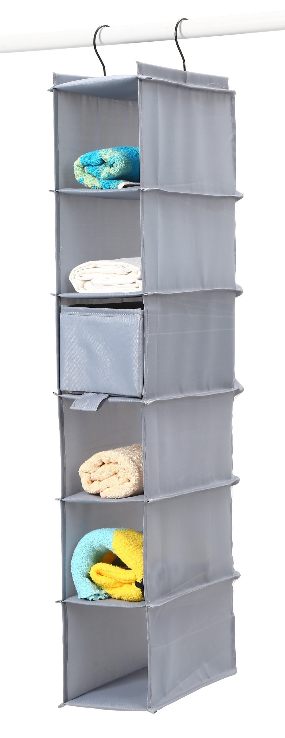 Factory Direct Home Shelf Rack Holders Fabric Foldable Storage Bag Closet Organizer Hanging Storage Bag Wardrobe