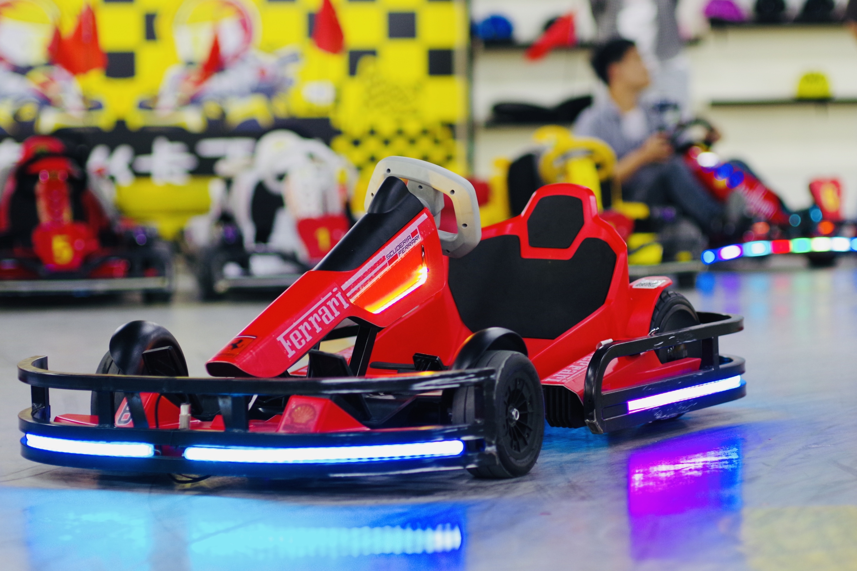 54V Electric Go Karts ride on toy style kids electric car adult drift karts remote control kids drive buggy mini kids go karting