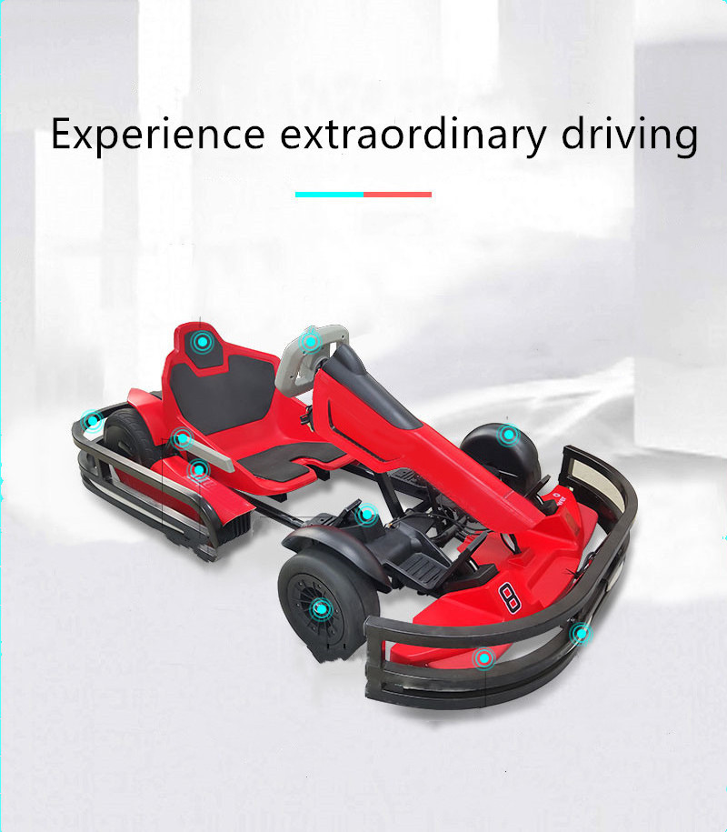 K9-2 Lefeel App Control Low MOQ Adult Race Go Kart Outdoor & Indoor Double Brake Go Karts for Kids Drift Mini Go Cart