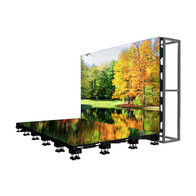 custom Outdoor Indoor Video Wall 3d Billboard System Waterproof Led Screen Dance Floor Interactive P2.9 P3.9 Led Display