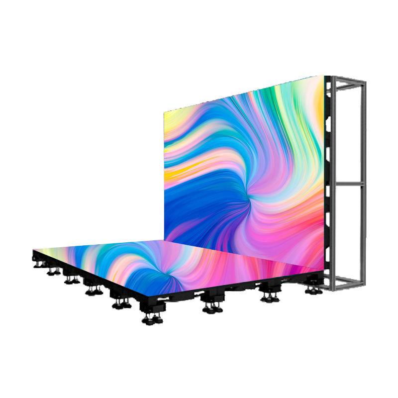 custom Outdoor Indoor Video Wall 3d Billboard System Waterproof Led Screen Dance Floor Interactive P2.9 P3.9 Led Display