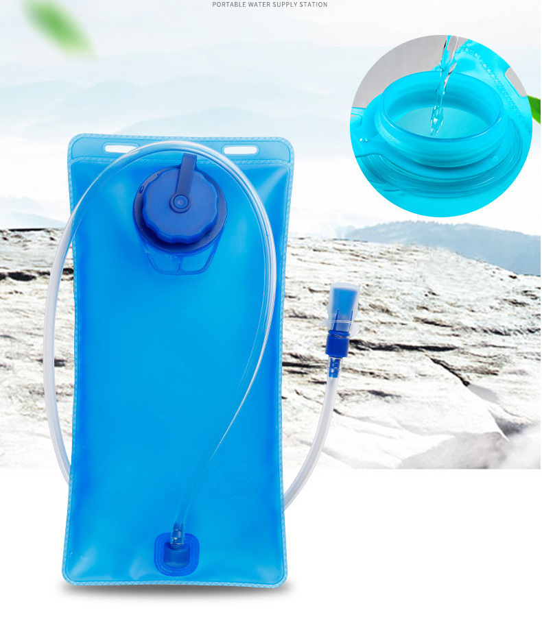 Food Graded Camping Water Bag Hiking 2L Tactical Water Storage Bladder Custom Collapsible Hydration Water Bladder For Outdoor