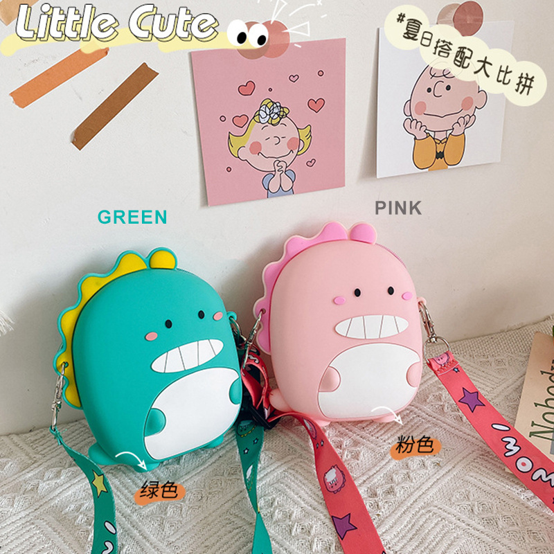 Christmas kids crossbody bag customized print mini 0801 gift travel crossbody small cartoon cute silicon kid bags for girls