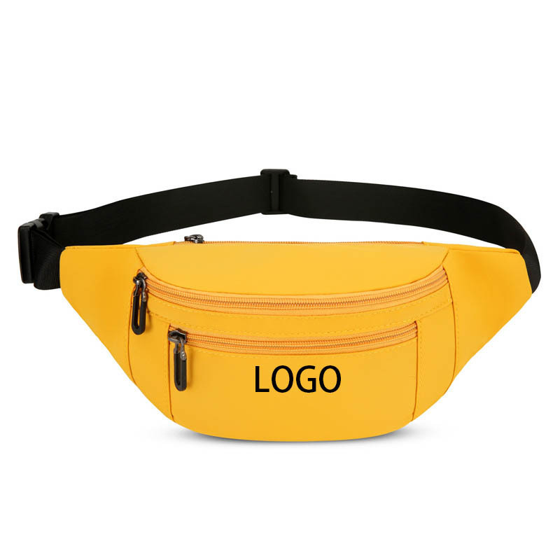 Wholesale nylon Fanny Pack Fashion Waterproof Waist Packs with Adjust Belt Casual Bum Bags running waist bag sport sac banane