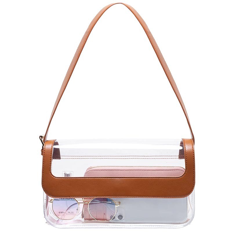 Thick strap fanny pack cosmetic bag Bimba Y Lola New design girls transparent clear Pvc fanny pack for women