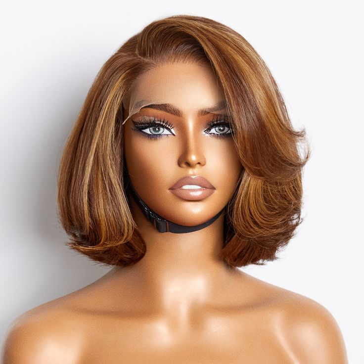 Cheap Glueless Double Drawn Short Bob Wigs Human Hair Lace Front Wig For Black Women Vietnamese Raw Hair Hd Lace Frontal Wig