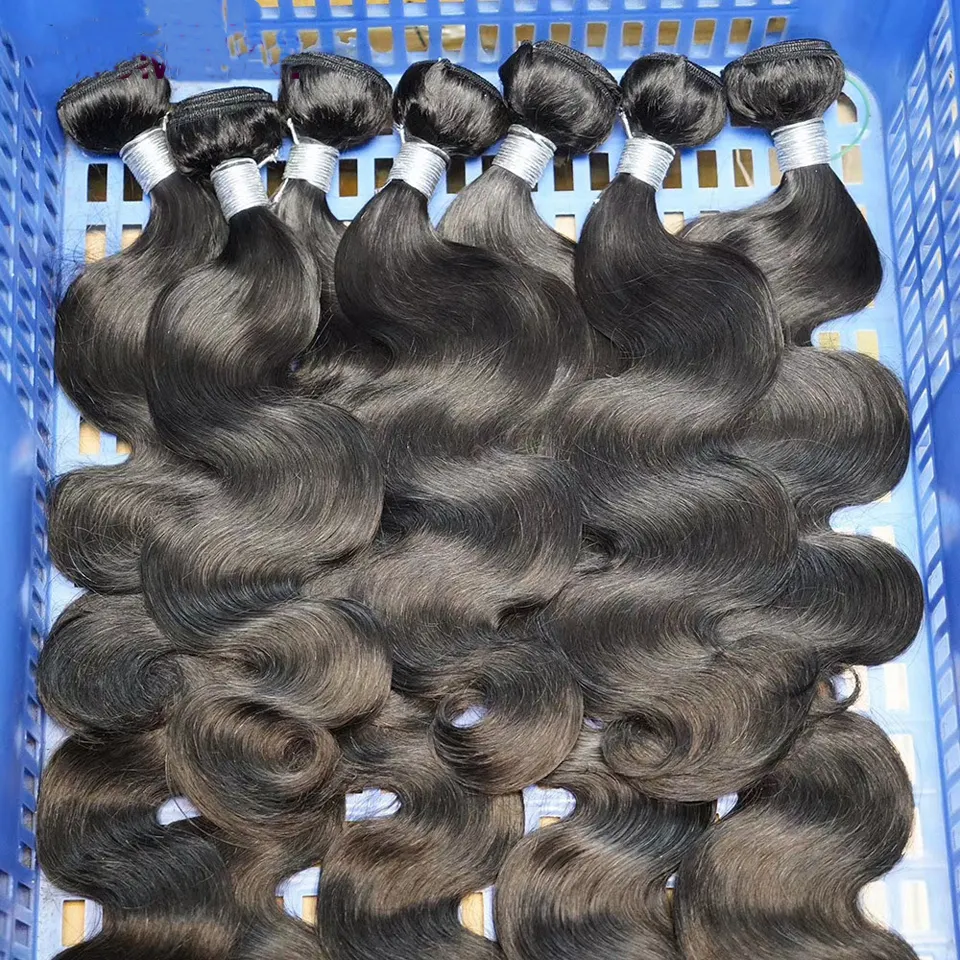 Qingdao 18 years factory wholesale human hair extension bundle 100% hair extensions human hair bundles for black women