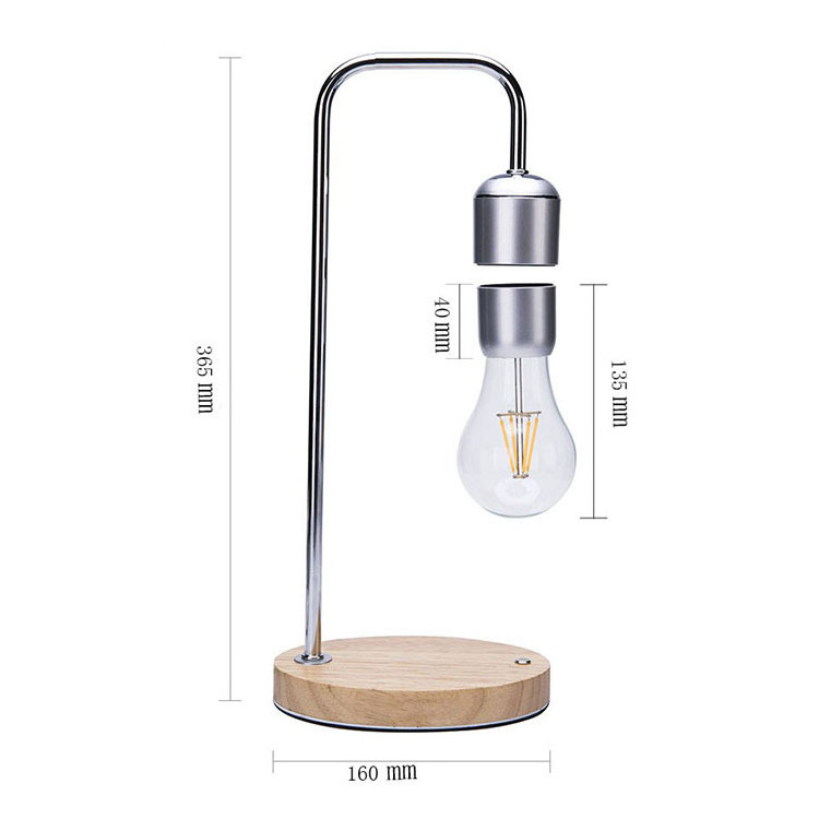 Levitation Night Light Hanging New Invention Reading Night Magnetic Floating Led  Luxury Table Lamp