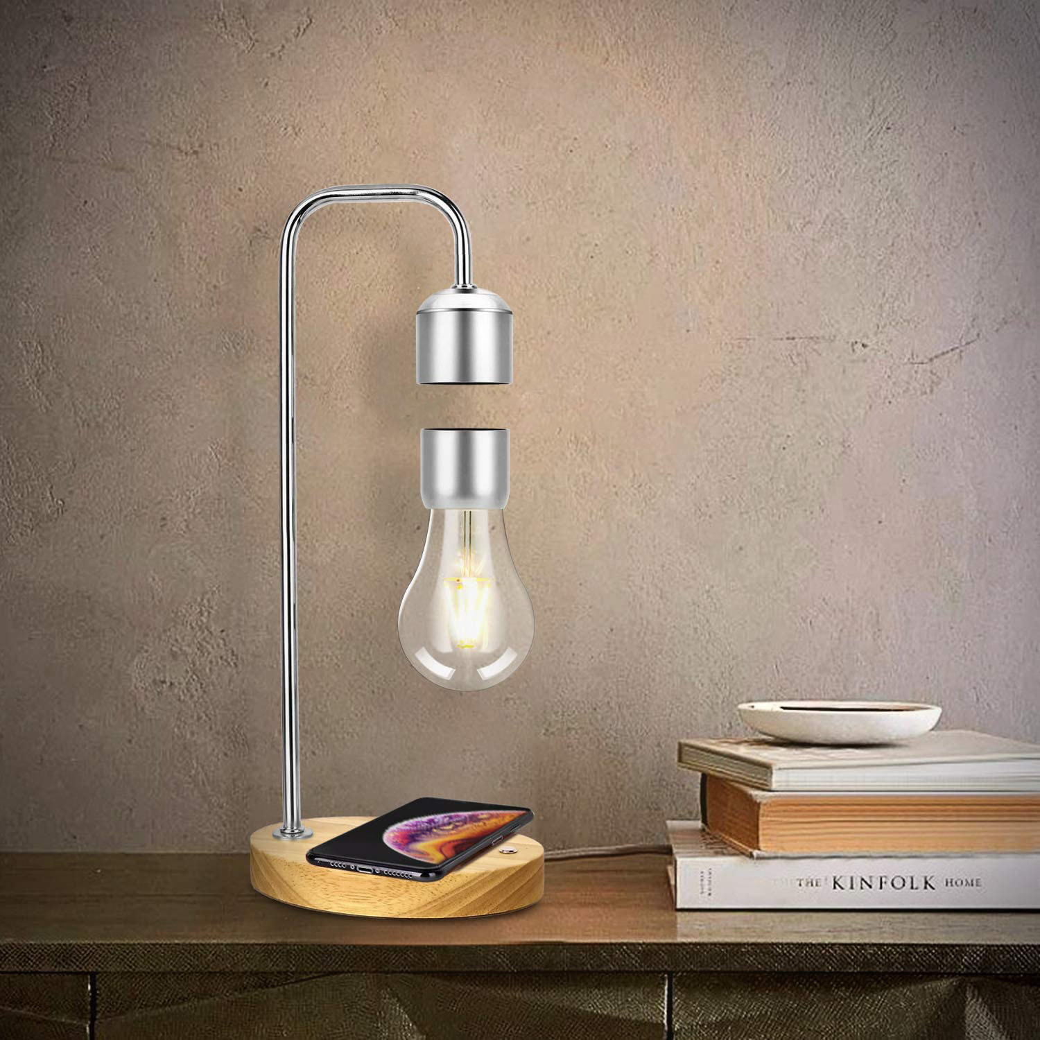 Levitation Night Light Hanging New Invention Reading Night Magnetic Floating Led  Luxury Table Lamp