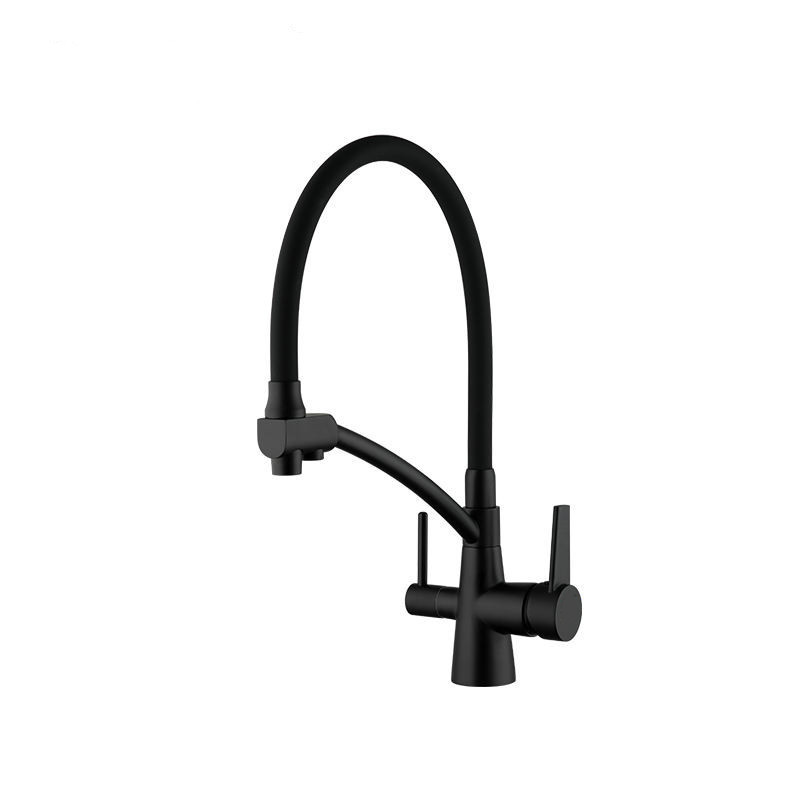 NESS HWK07  sell Wholesale long neck single handle flexible kitchen purified drinking water Kitchen Faucet 2022  new style and h