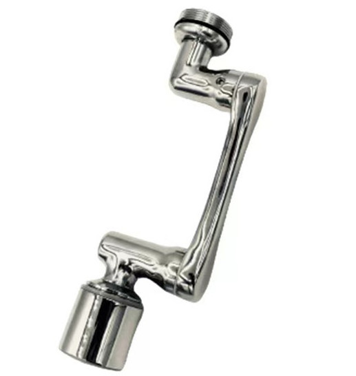 LZ-J02 Wash basin universal anti-splash faucet 360 degrees rotatable lifting mechanical arm bathroom washing extension faucet