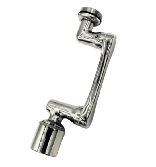 LZ-J02 Wash basin universal anti-splash faucet 360 degrees rotatable lifting mechanical arm bathroom washing extension faucet