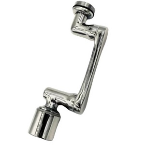 LZ-J02 Wash basin universal anti-splash faucet 360 degrees rotatable lifting mechanical arm bathroom washing extension faucet