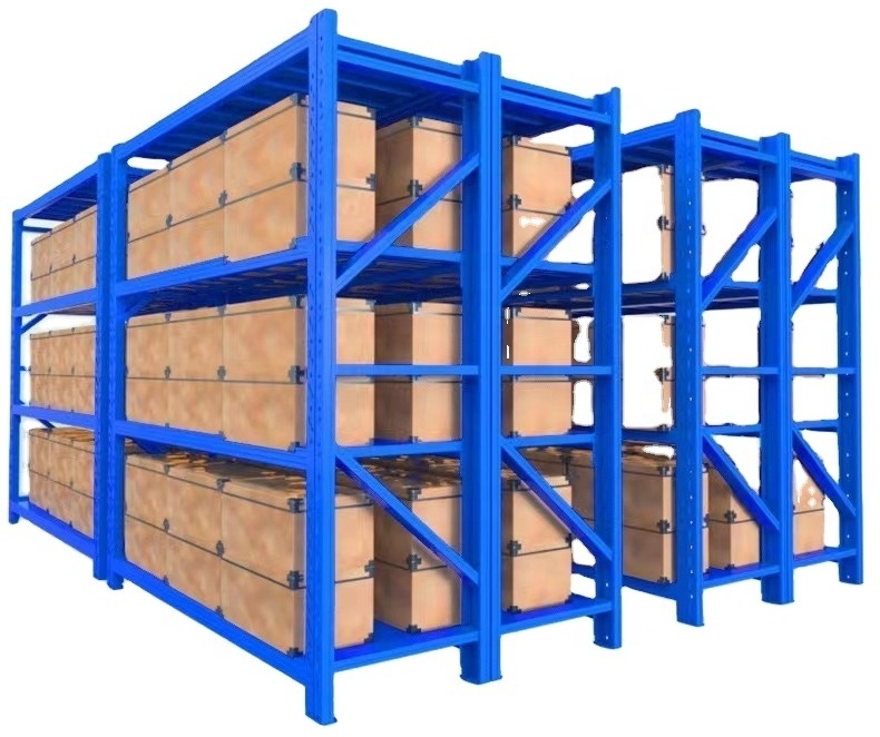 Heavy duty store shop display shelving tiers garage racking shelves steel warehouse shelf metal storage rack