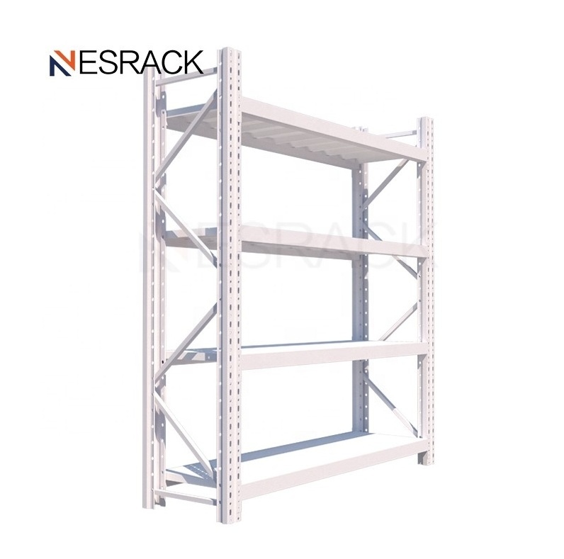 4 Tiers Boltless Storage Racking Garage Shelving Shelves Unit Stacking Racks For Home Office School Restaurand Etc.