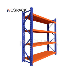 4 Tiers Boltless Storage Racking Garage Shelving Shelves Unit Stacking Racks For Home Office School Restaurand Etc.