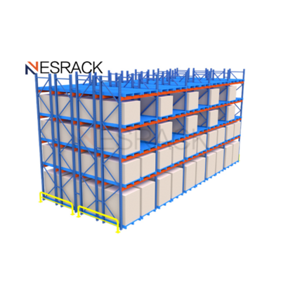 Heavy Load Heavy Duty Warehouse Storage Pallet Rack Shelf Customized double deep Pallet Racking Industrial Heavy Loading Shelf