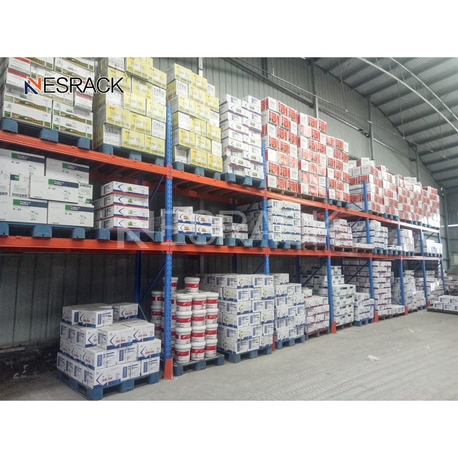 ISO/CE certificate pallet rack stacking Q235 Metal Storage Rack Warehouse Stocking For Warehouse Racking Pallet Factory