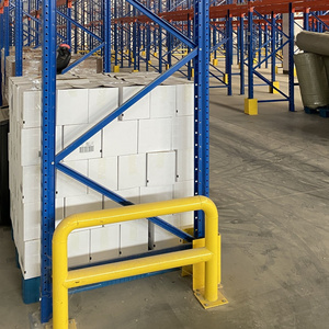 Steel Pallet Rack Upright Frame Protector, Protector Barrier Safety Barrier