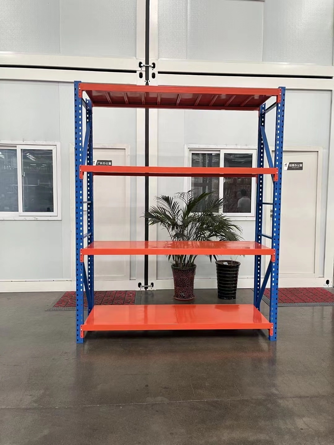 Customization Steel Shelving Medium Duty Boltless Warehouse Steel Storage Rack Longspan Display Steel Shelving