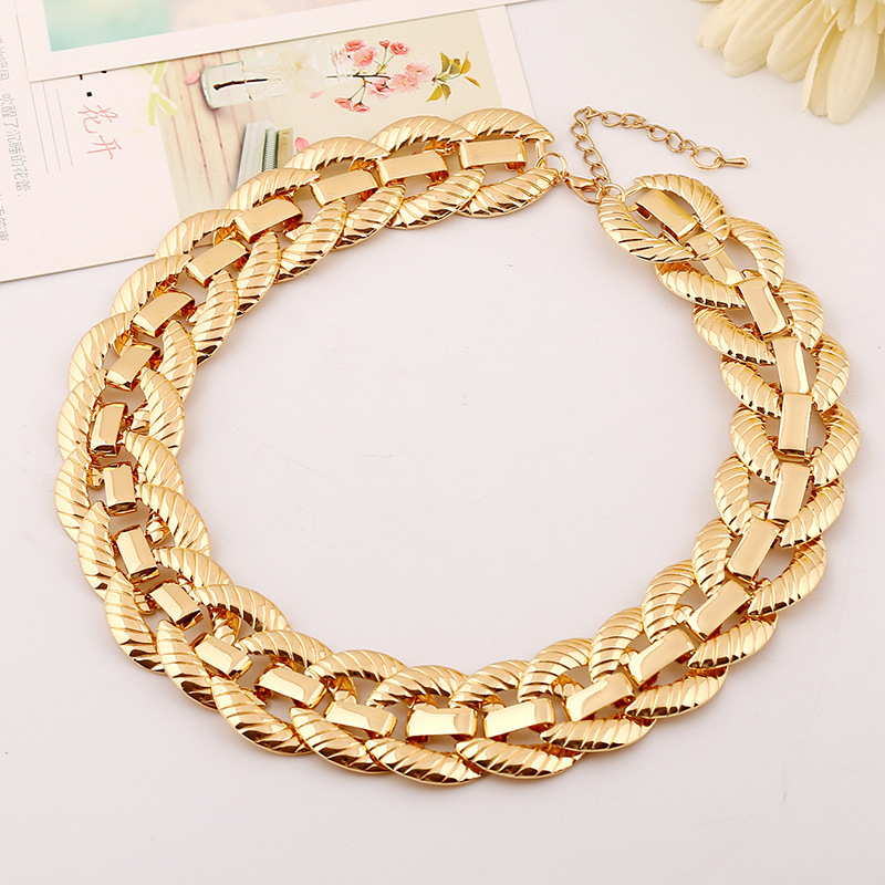 Fashion gold choker necklace for women Wholesale N80403