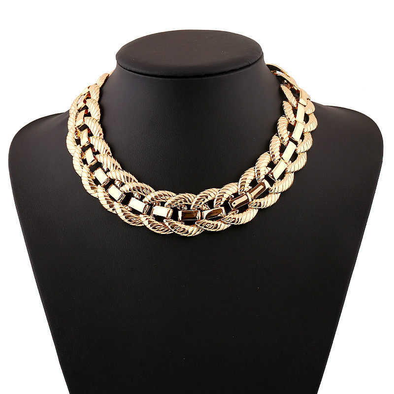 Fashion gold choker necklace for women Wholesale N80403