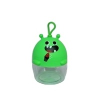 Direct factory cheap price storage jar with little monster cap packaging snacks candy toy kids manufacturer