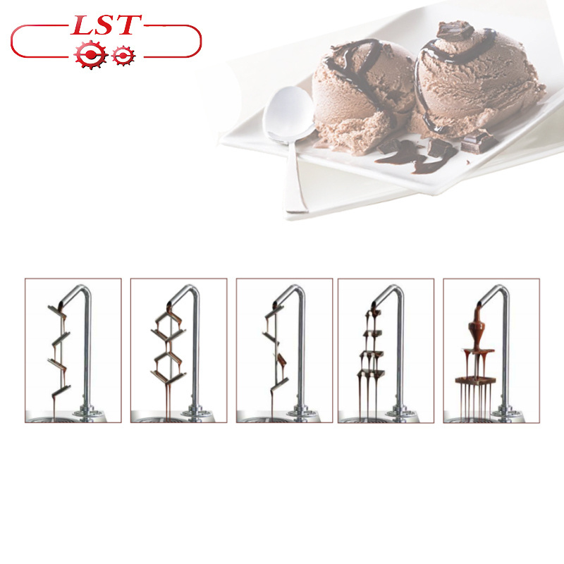 New design chocolate dispenser drops machine chocolate melting tempering machine for home use