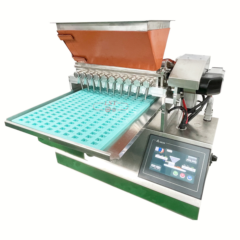 LST automatic mini gummy bear candy making machine Small fill chocolate bar pectin Gummy machine