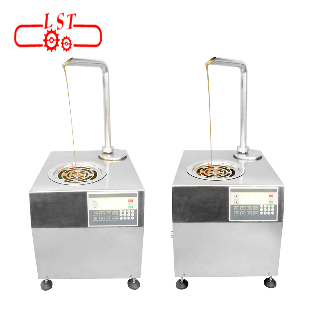 New design chocolate dispenser drops machine chocolate melting tempering machine for home use