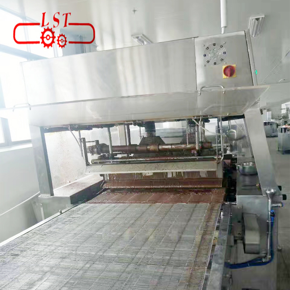 Used low price auto enrobing enrober machine for chocolate biscuit cake donut