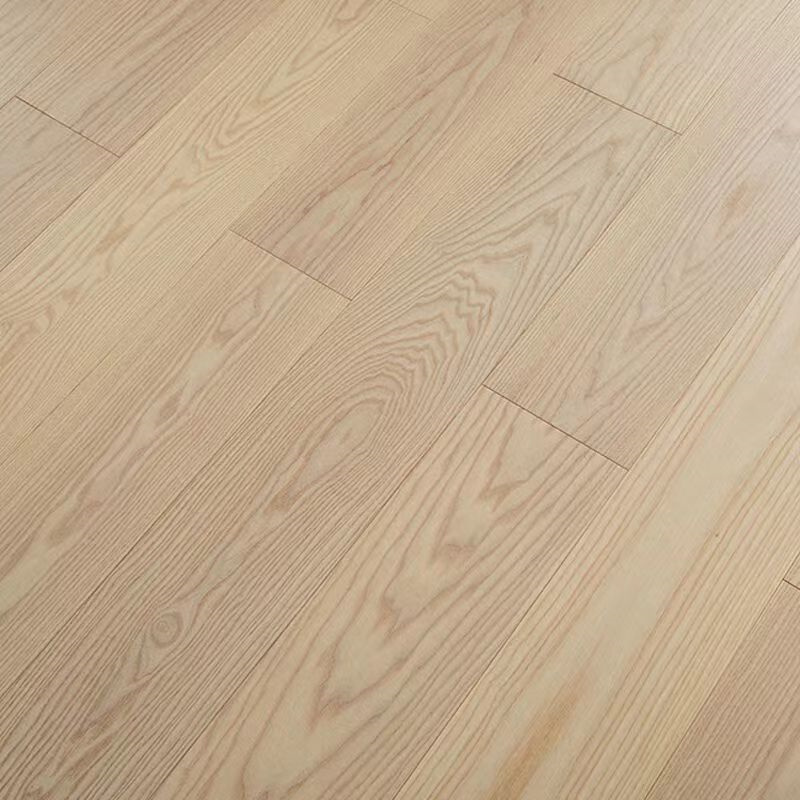 2023 Good Quality  UV Coating White-washed Finished Russian Ash  Hardwood & Solid  Wood flooring