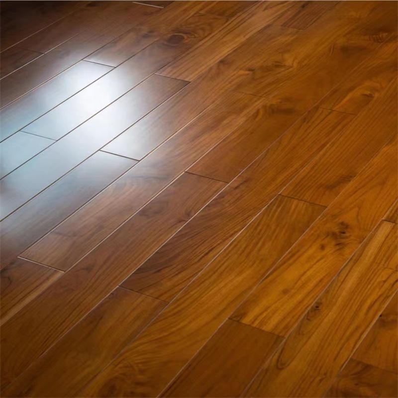 2023 The Best Quality UV Coating Matte Finished Indonesian Teak Hardwood & Waterproof Solid Wood flooring