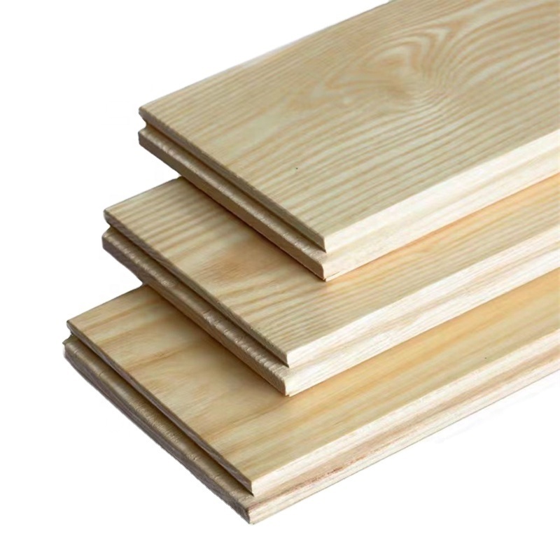 2023 Good Quality  UV Coating White-washed Finished Russian Ash  Hardwood & Solid  Wood flooring