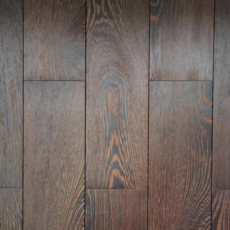 National Standard Rosewood Timber UV Coating Finished African Wenge Hardwood & Solid Wood Flooring for Household