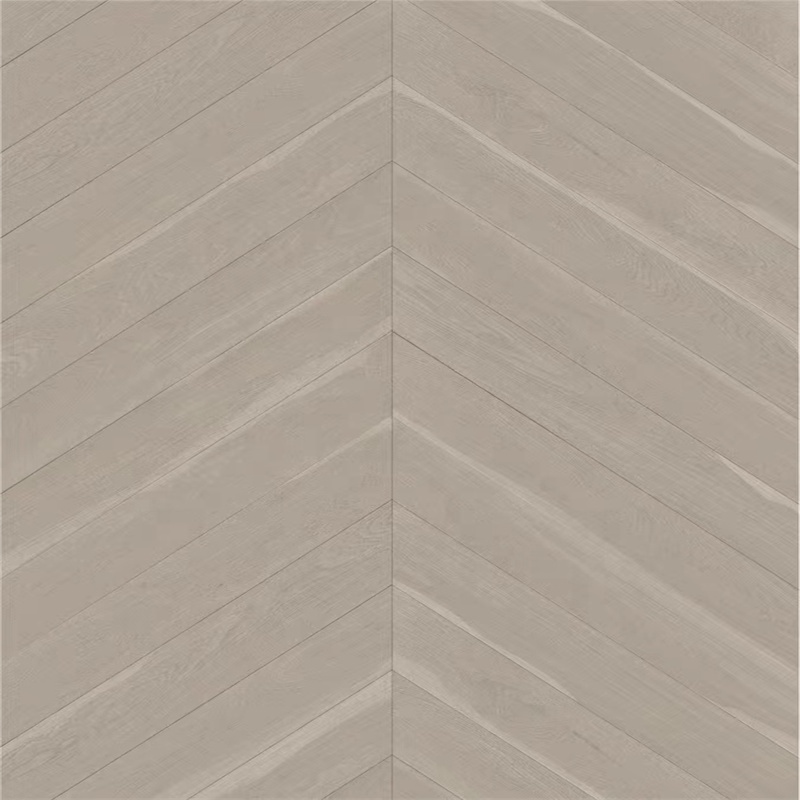 2023 Export UV Coating Light- brushed Finished Russian White Oak Multi-layer Parquet Fish-bone Solid  Engineered Wood flooring